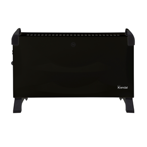 Panel calefactor Kendal KCE-DL06N, 2000W, para piso o muro, negro