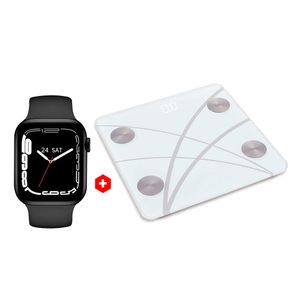 Smartwatch Roadtrip Watch S3 46mm negro + Balanza smart Senssun 4 electrodos