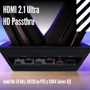 Audífono gamer Astro A50 X wireless para PS5, Xbox y PC, negro