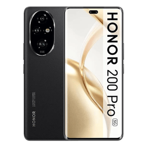 Celular Honor 200 Pro 5G 12GB RAM, 512GB, cámara principal 50MP+50MP+12MP, frontal 50MP, negro