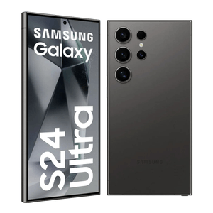 Celular Samsung Galaxy S24 Ultra 5G 12GB RAM, 256GB, cámara principal 200MP+50MP+12MP+10MP, frontal 12MP, negro