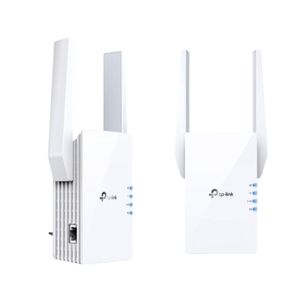 Extensor de Red TP-Link RE505X Wi-Fi 6 AX1500, doble banda con antenas externas, blanco