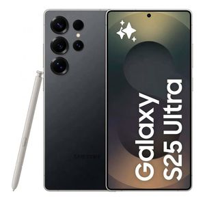 Celular Samsung Galaxy S25 Ultra 5G, 12GB RAM, 512GB, cámara principal 200MP+50MP+50MP+10MP, frontal 12MP, titanium black