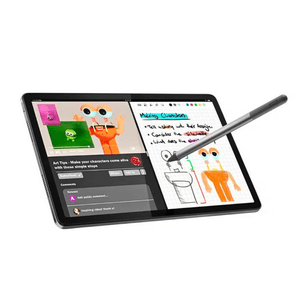 Tablet Lenovo Tab M11 TB330XU, 8GB RAM, 128GB, cámara principal 13MP, frontal 8MP, bluetooth, gris + Lápiz y funda