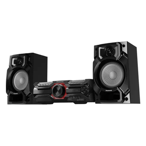 Equipo de sonido minicomponente Panasonic, 450W, bluetooh 4.2, ecualizador, radio FM, negro - SC-AKX320PSK