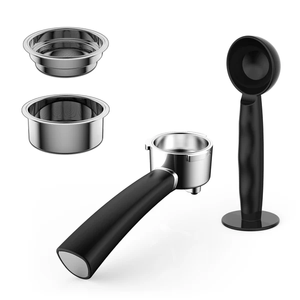 Cafetera expresso Imaco de 15 bares, 1450W, semiautomática, negro - IECM1550