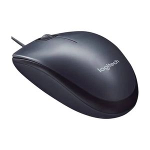 Mouse Logitech M90, USB, alámbrico, 1000 DPI, negro