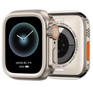 Case de Metal titanio Urvoi, cristal de zafiro, Apple Watch 46mm Series 10