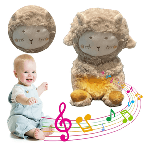 Peluche ovejita Anti estrés musical que respira, relajación, descanso