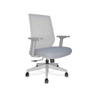 Silla de oficina Ofideas ergonómica Musk Gerente Syncro, asiento en espuma inyectada, gris