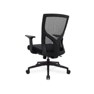 Silla de oficina Ofideas ergonómico Tom reclinable gerente, carga máx.150 kg, negro