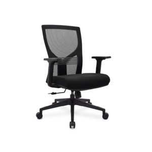 Silla de oficina Ofideas ergonómico Tom reclinable gerente, carga máx.150 kg, negro