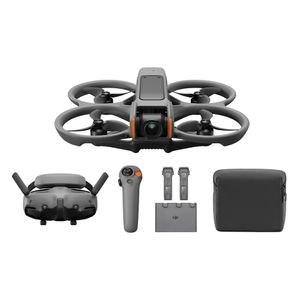 Drone DJI Avata 2 Fly More Combo (DJI Goggles 3 + RC Motion 3), grabación en 4K, 3 baterías, grabación en 4K, fotos de 12MP, tiempo de vuelo 23 min