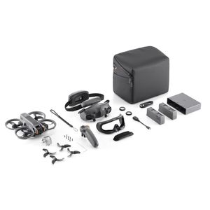 Drone DJI Avata 2 Fly More Combo (DJI Goggles 3 + RC Motion 3), grabación en 4K, 3 baterías, grabación en 4K, fotos de 12MP, tiempo de vuelo 23 min