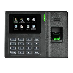Control de asistencia con pantalla 2.8", negro - ZK-LX14