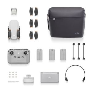Drone DJI Mini 4K Fly More Combo (DJI RC-N1C) con control remoto, grabación en 4K, fotos de 12MP, tiempo de vuelo de 31 min