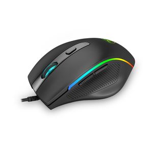 Mouse gamer, T-Dagger Recruit 2, 3200 DPI, RGB, periféricos gaming, negro