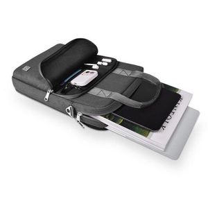 Funda Wiwu Alpha vertical Double Layer 13.3", resistente al agua, gris