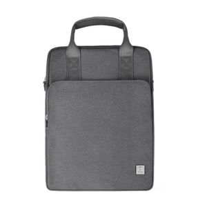 Funda Wiwu Alpha vertical Double Layer 13.3", resistente al agua, gris