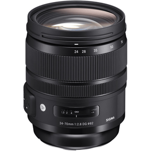 Lente Sigma 24-70mm f/2.8 DG OS HSM Art para Canon EF, negro