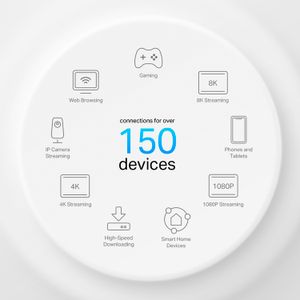 TP-Link Deco X50-PoE, WiFi 6, sistema mesh, AX3000, HomeShield, 3 Pack, red doméstica, multigigabit