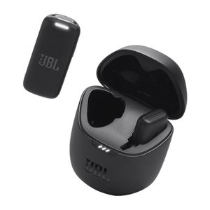 Micrófono inalámbrico Lavalier JBL Quantum Stream, hasta 24 h de batería, cobertura 100 m, USB-C, negro