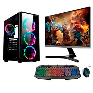 PC gamer Intel Core i7-8TH + 16GB RAM + 1TB  Disco + SSD 480GB + VIDEO  GT 750 4GB + Monitor Samsung 24"