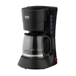 Cafetera eléctrica RAF R100, 600ml, 600W, con jarra de vidrio y tecnología anti goteo