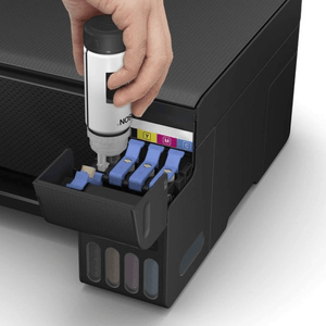 Impresora multifuncional Epson Ecotank L3210 USB, inyección de tinta, a clave USB, con tanques recargables, negro