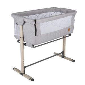 Colecho cuna Infanti, función apego, carga máxima de peso 15 kg, gris
