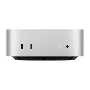 Mac Mini M4 Apple, 16GB RAM, 256GB SSD, 10CPU+10GPU, sistema de ventilación activa, macOS Sequoia, ideal para trabajo y diseño, gris
