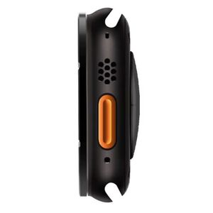 Protector de pantalla de metal Rangers, vidrio templado para Apple Watch Ultra y Ultra 2, negro