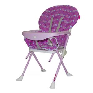 Silla de comer Badala 2 en 1, plegable, peso máximo 18 kg, morado