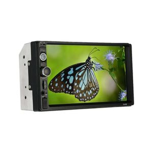 Auto radio universal táctil 7", bluetooth, control remoto, negro