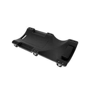 Camilla para mecánico cama barra con ruedas, taller automotriz, negro