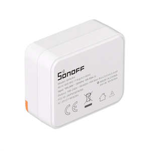 Interruptor inteligente Wi-Fi MINIR4 Sonoff, control por app, voz y escenas automatizadas