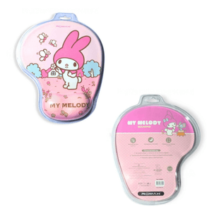 Mouse pad Romax My Melody, ergonómico, reposa muñeca, rosado