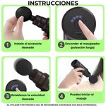 Pistola de masaje profesional LEXT 30W