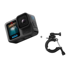 Cámara de acción GoPro Hero 13 Black Bundle (Cámara de acción + Large Tube Mount)