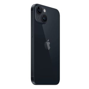 iPhone 14 128GB, 6GB RAM, cámara principal 12MP + 12MP, frontal 12MP, 6.1", color negro