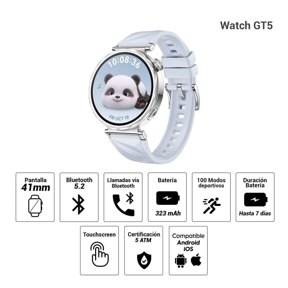 Huawei Watch Pingonaut Puma Saturn Smartwatch Huawei GT5, 41 Mm