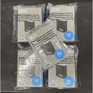 Pack de 2 baterías Enduro GoPro Hero 9/10/11/12, negro