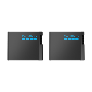 Pack de 2 baterías Enduro GoPro Hero 13, negro