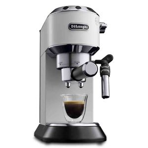 Cafetera De'Longhi Dedica 1300W, capacidad 2 tazas, blanco