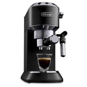 Cafetera De'Longhi Dedica 1300w, capacidad 2 tazas, negro