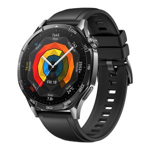 Smartwatch Huawei GT 5 46mm, GPS, pantalla AMOLED, resistente al agua 5ATM, batería hasta 14 días, negro