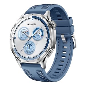 Smartwatch Huawei GT 5 46mm, GPS, pantalla AMOLED, resistente al agua 5ATM, batería hasta 14 días, azul