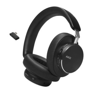 Audífonos bluetooth On Ear AKG N9 Hybrid ANC, sonido Hi-Res, hasta 100 horas, Smart Talk, control por app, carga rápida, negro