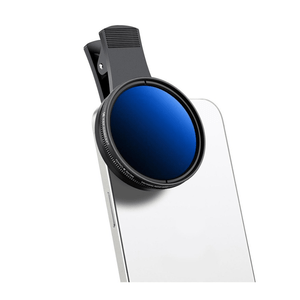 Filtro ND2-ND400, K&F Concept, 52mm, smartphone, clip incluido, rotación 360°