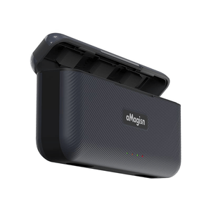Cargador Amagisn para Insta360 Ace Pro 2, iones de litio, negro